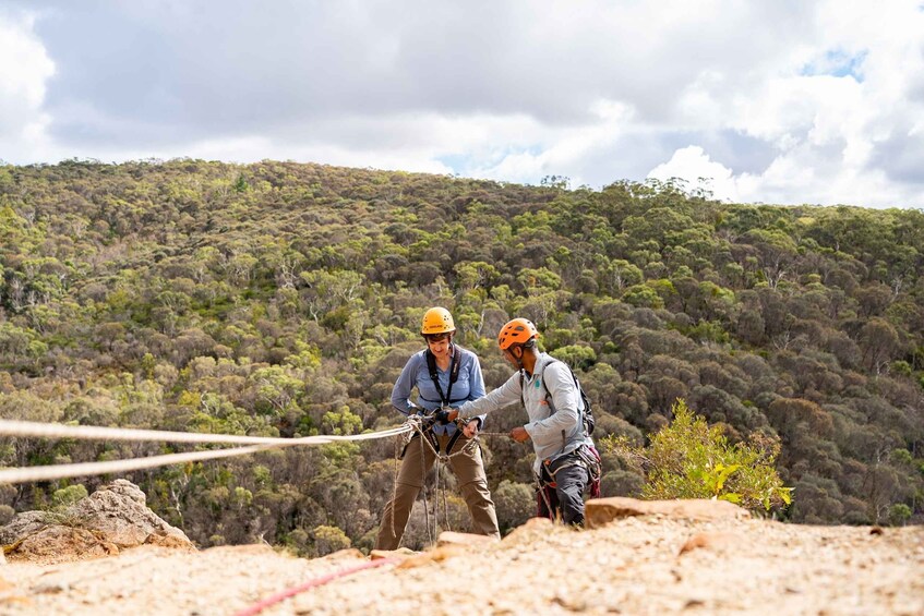 Picture 2 for Activity Adelaide: Rock Climb and Abseil Onkaparinga National Park