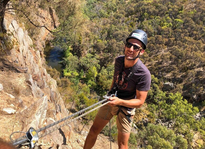 Picture 1 for Activity Adelaide: Rock Climb and Abseil Onkaparinga National Park