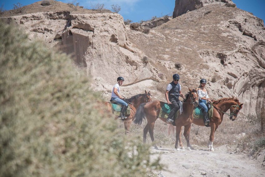 Picture 8 for Activity Santorini: Horse Riding Trip to Black Sandy Beach