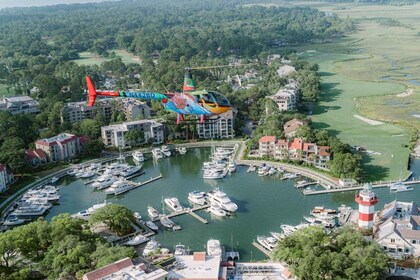 Hilton Head Island: Hilton Hilton Hilton Island: Maisemallinen helikopterik...