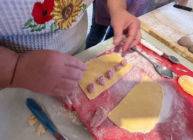 Picture 10 for Activity Bologna: Pasta Tagliatelle Ragu Cooking Class with Wine