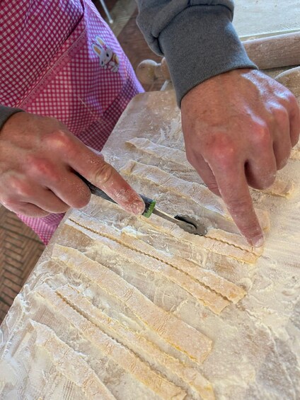 Picture 8 for Activity Bologna: Pasta Tagliatelle Ragu Cooking Class with Wine