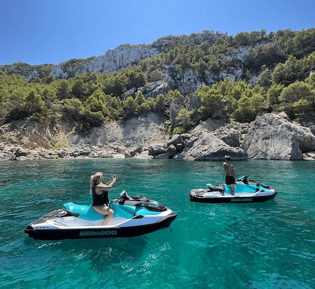 Picture 3 for Activity JET SKI TOUR ES VEDRA IBIZA FROM SANT ANTONI