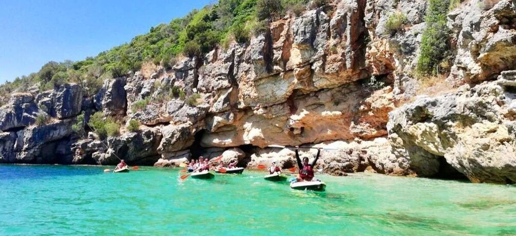 Lisbon: Full-Day Kayak Tour with Picnic and Transfer