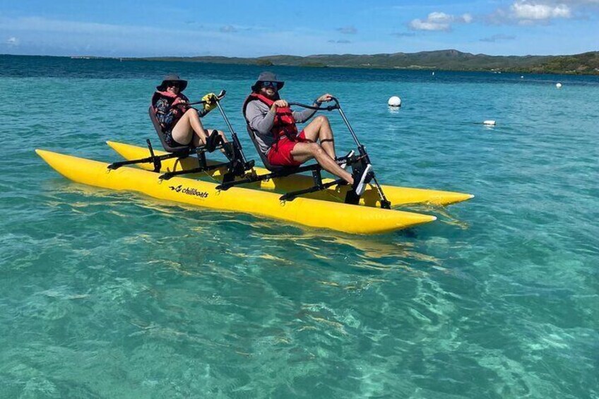 La Parguera "Los Cayos" Chiliboats Waterbike Tour