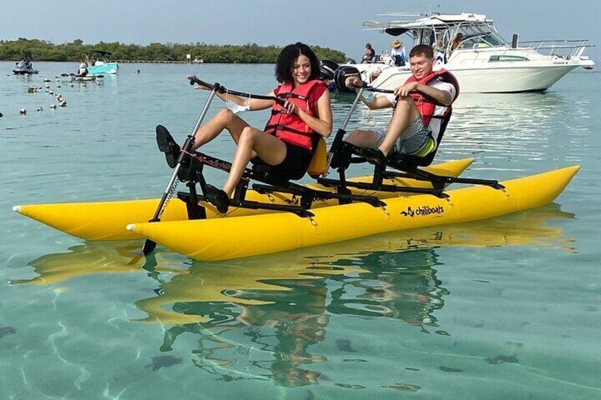 Water Bike Ride in La Parguera