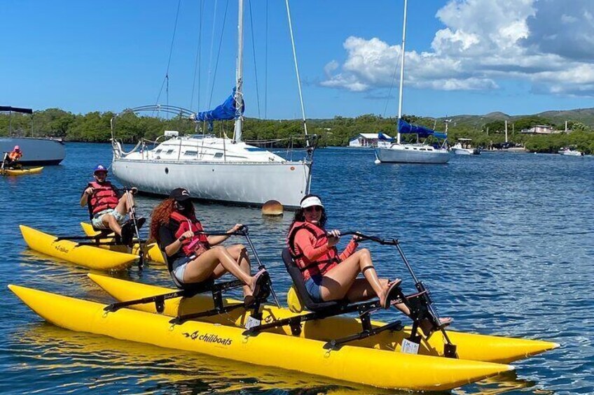 Water Bike Ride in La Parguera