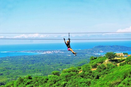 Sayulita/Punta Mita: tirolesas con vista al mar