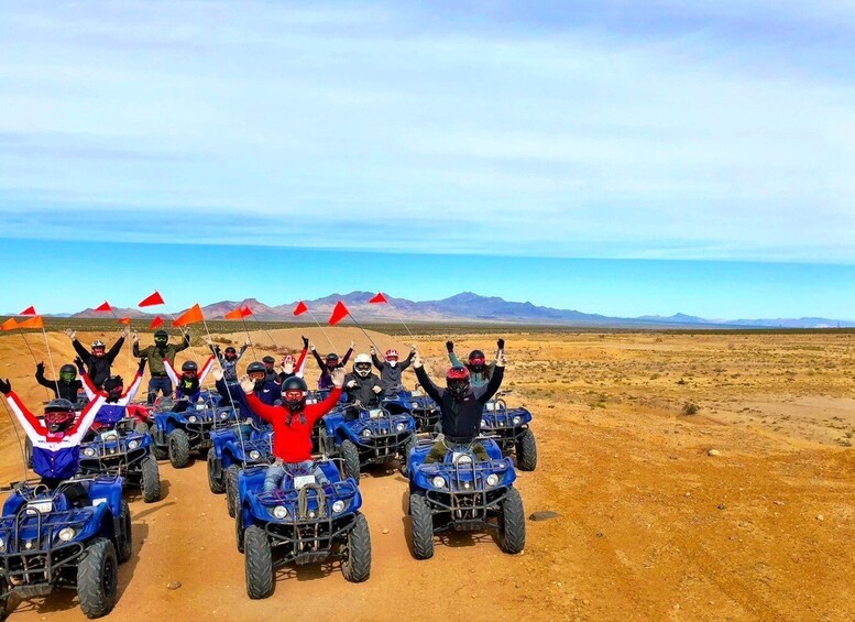 Las Vegas: Mojave Desert ATV Tour with Pick-up