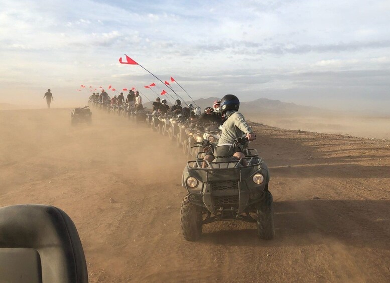 Picture 1 for Activity Las Vegas: Mojave Desert ATV Tour with Pick-up