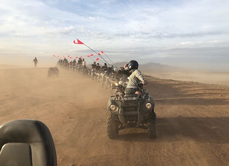 Picture 1 for Activity Las Vegas: Mojave Desert ATV Tour with Pick-up