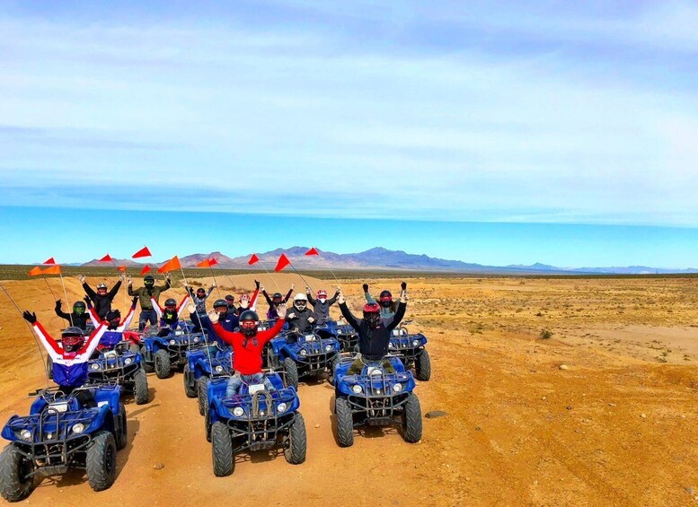 Las Vegas: Mojave Desert ATV Tour with Pick-up