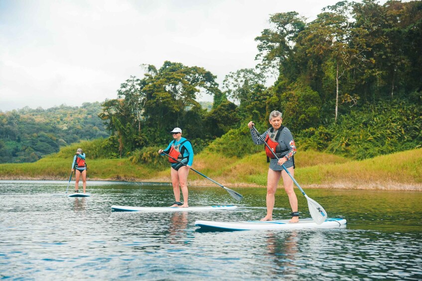 Picture 11 for Activity Lake Arenal: Stand Up Paddle Boarding and Biking Day Trip