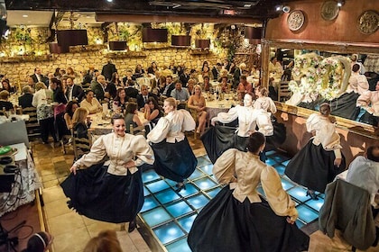 Folklore Evening Dinner Show at a Traditional Maltese Restaurant Incl. Tran...
