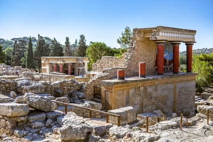 Skip-the-Line-Ticket für den Palast von Knossos und private geführte Tour