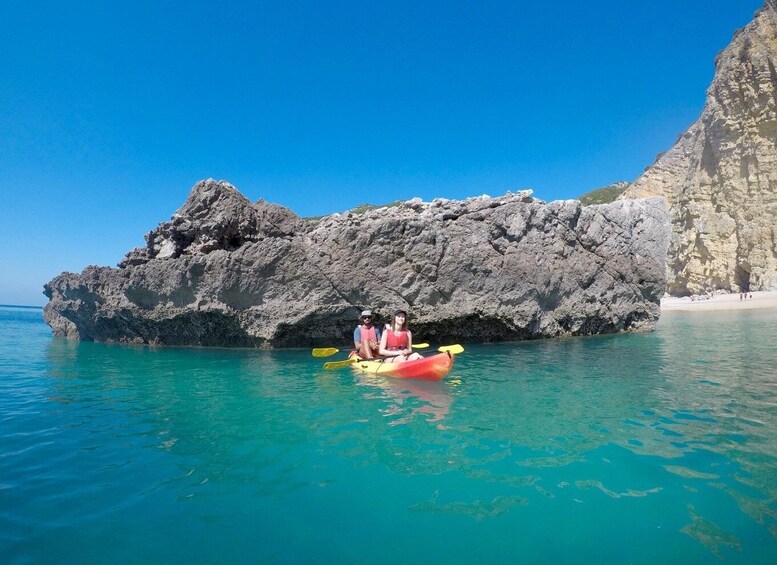 Picture 5 for Activity From Lisbon: Arrabida Park Small Group Kayak Tour