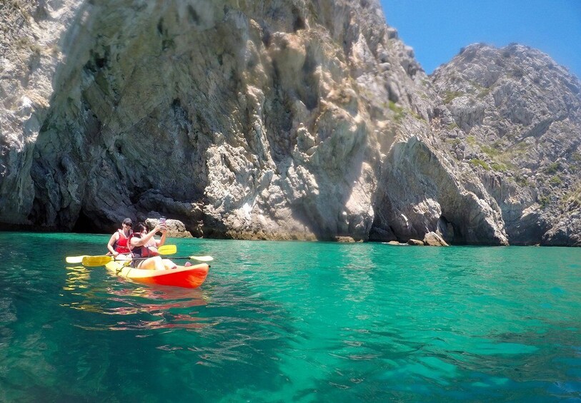 Picture 1 for Activity From Lisbon: Arrabida Park Small Group Kayak Tour