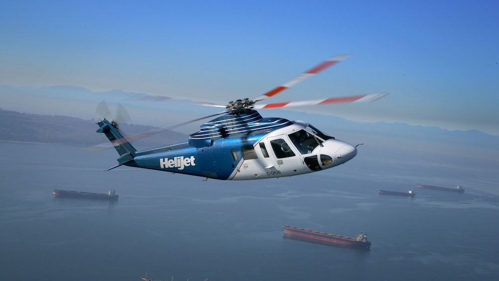Show item 1 of 6. Helicopter tour of Victoria
