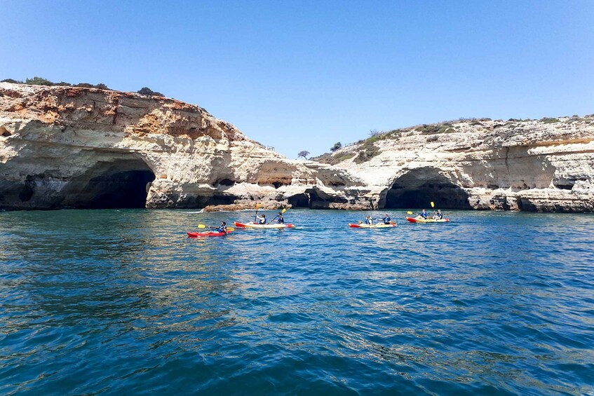 Picture 8 for Activity Benagil: Benagil Caves and Secret Spots Guided Kayaking Tour