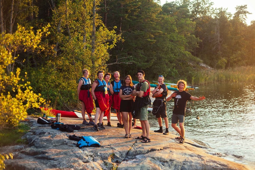 Picture 1 for Activity Stockholm: Archipelago Islands Kayak Tour and Outdoor Picnic