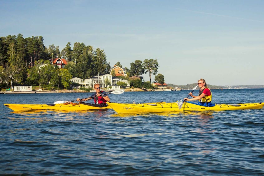 Picture 9 for Activity Stockholm: Archipelago Islands Kayak Tour and Outdoor Picnic