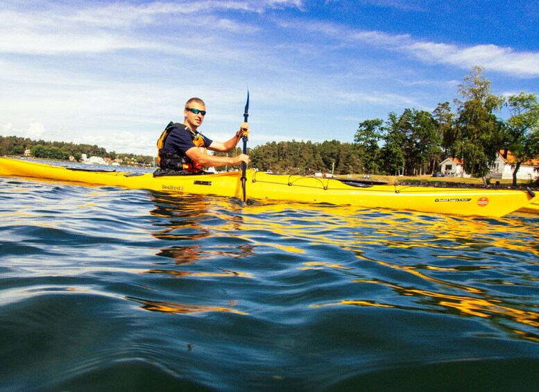 Picture 6 for Activity Stockholm: Archipelago Islands Kayak Tour and Outdoor Picnic