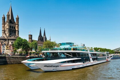 Köln: Bycruise med panoramautsikt