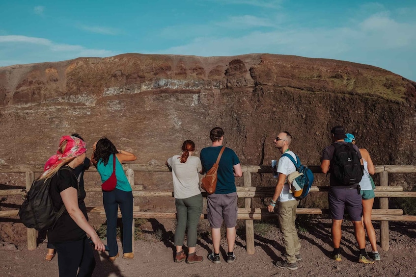 From Pompeii: Mount Vesuvius Guided Tour with Transfer