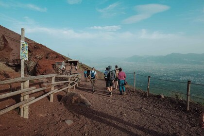 Från Pompeji: Mount Vesuvius guidad tur med transfer