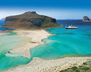 Vom Hafen Kissamos: Bootsfahrt zur Balos Lagune & Gramvousa