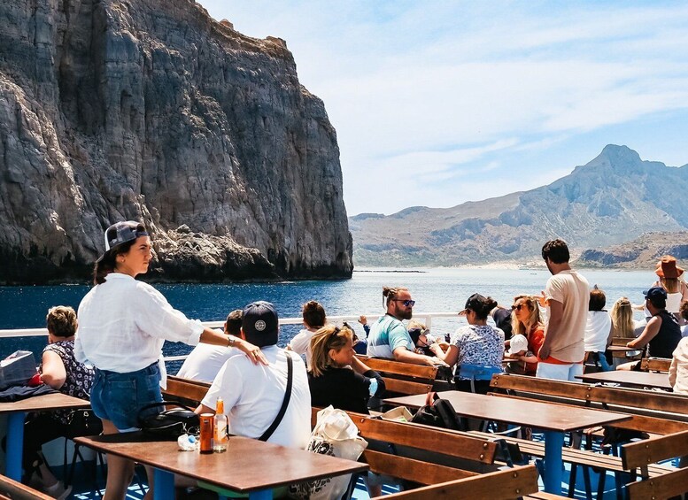 Picture 5 for Activity From Kissamos Port: Boat Cruise to Balos Lagoon & Gramvousa