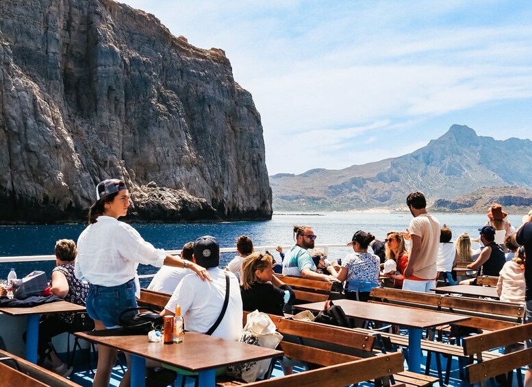 Picture 5 for Activity From Kissamos Port: Boat Cruise to Balos Lagoon & Gramvousa