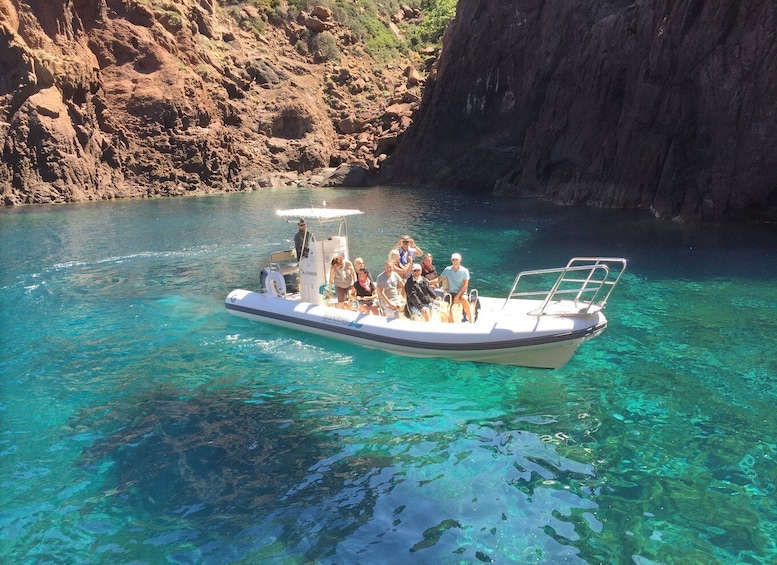 Picture 1 for Activity Cargèse:Scandola/Piana/Stop in Girolata Half-Day on RIB boat