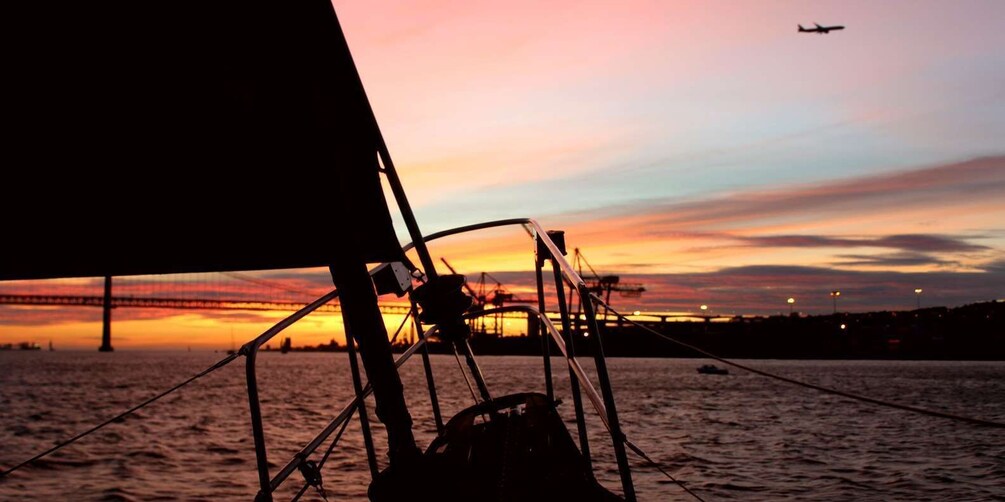 Picture 4 for Activity Lisbon: Daylight or Sunset on a Vintage Sailboat