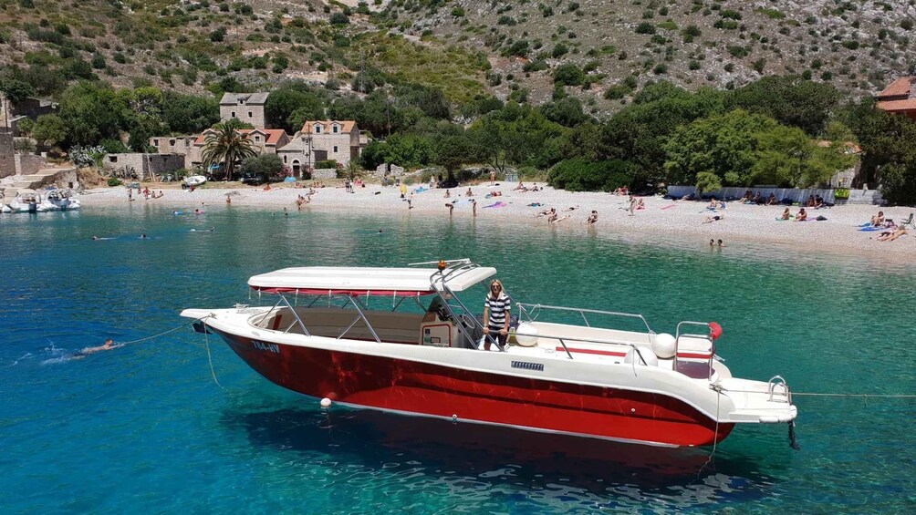 Picture 1 for Activity Hvar: Private Red Rocks and Pakleni Islands Speedboat Tour