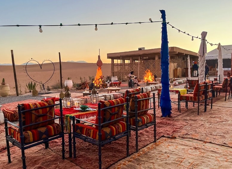 Picture 1 for Activity Marrakech: Agafay Desert Dinner Show with Camel Ride or Quad