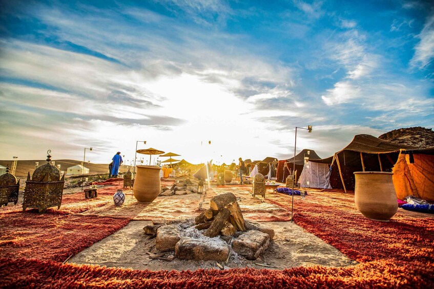 Picture 1 for Activity Marrakech: Agafay Desert Dinner with Pool & Quad/Camel Ride