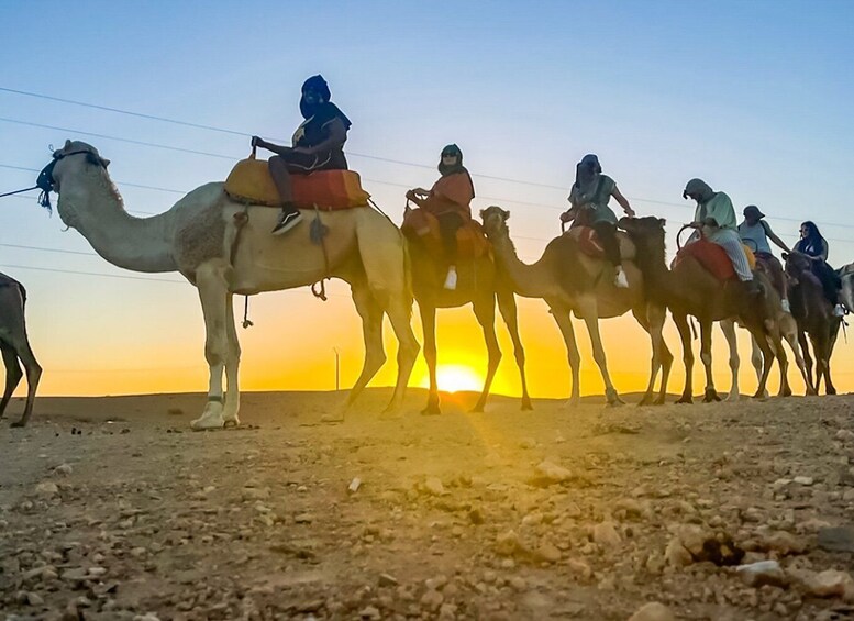 Picture 8 for Activity Marrakech: Agafay Desert Dinner with Pool & Quad/Camel Ride