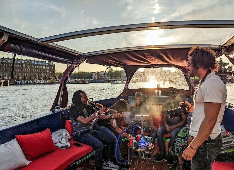 Picture 3 for Activity Amsterdam: Smoke and Lounge City Boat Cruise