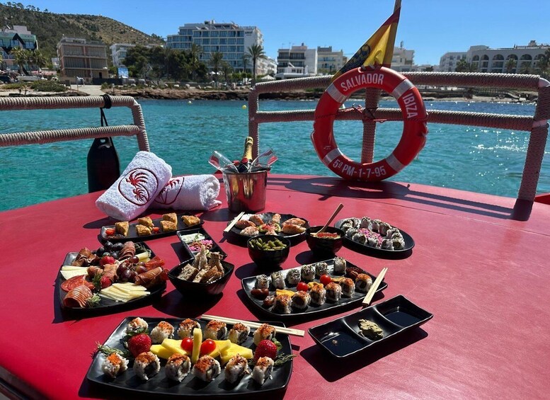 Picture 27 for Activity Ibiza: Sunset Boat Trip with Snorkeling, Kayaking, & Drinks