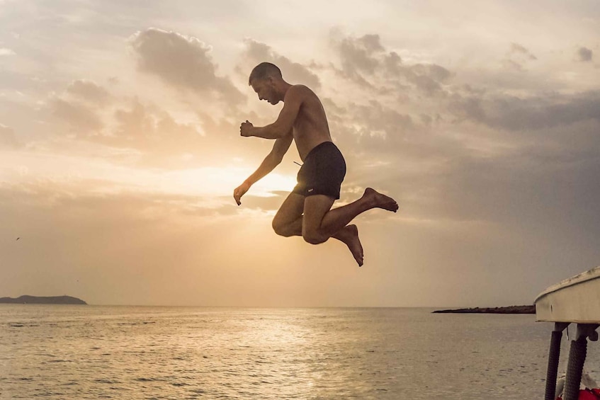 Picture 15 for Activity Ibiza: Sunset Boat Trip with Snorkeling, Kayaking, & Drinks