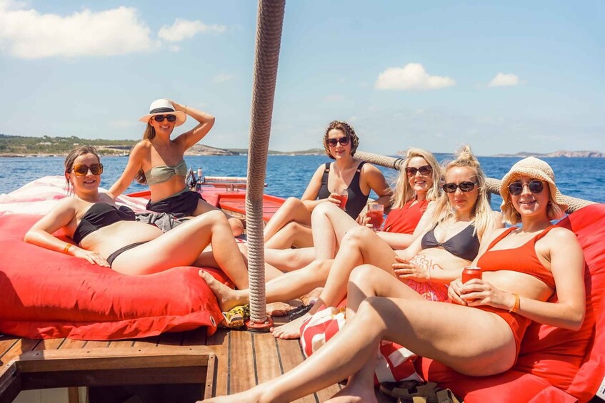 Picture 21 for Activity Ibiza: Sunset Boat Trip with Snorkeling, Kayaking, & Drinks