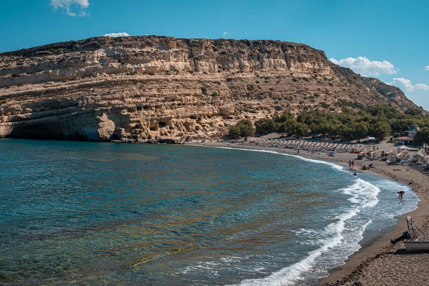 Picture 20 for Activity From Heraklion: Day Trip to Matala Hippie Beach and Caves