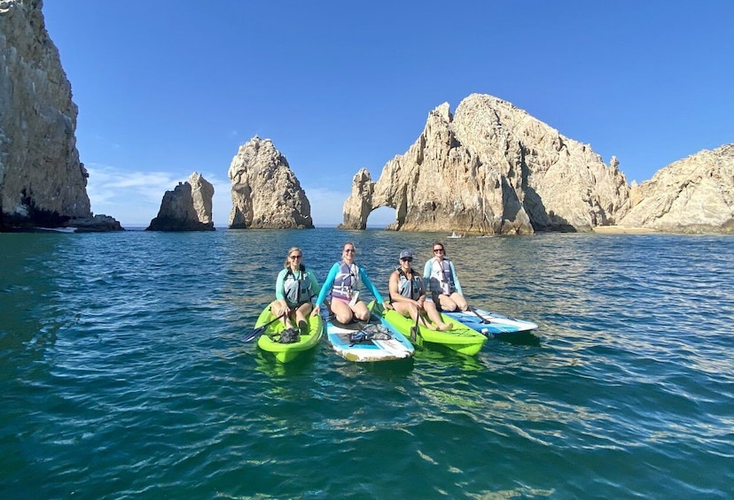 Picture 1 for Activity Cabo san Lucas: Paddle Boarding or Kayak and Snorkeling