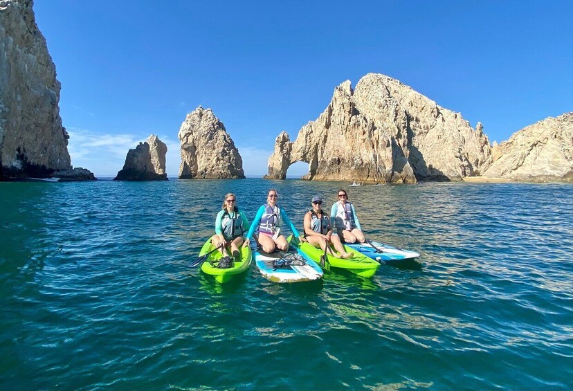 Picture 1 for Activity Cabo san Lucas: Paddle Boarding or Kayak and Snorkeling