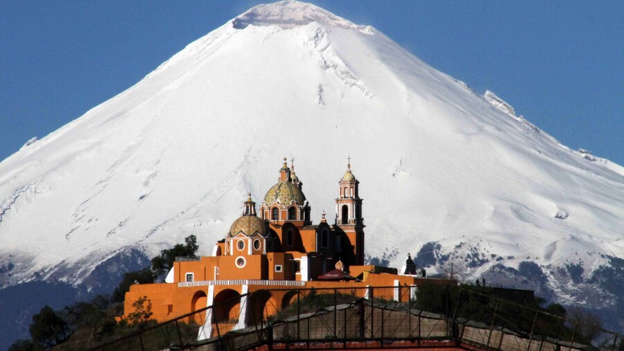 From Mexico City: Cholula Pyramid & Puebla Small Group Tour
