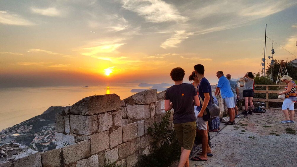 Picture 15 for Activity Dubrovnik: Sunset Panorama Tour with Glass of Wine