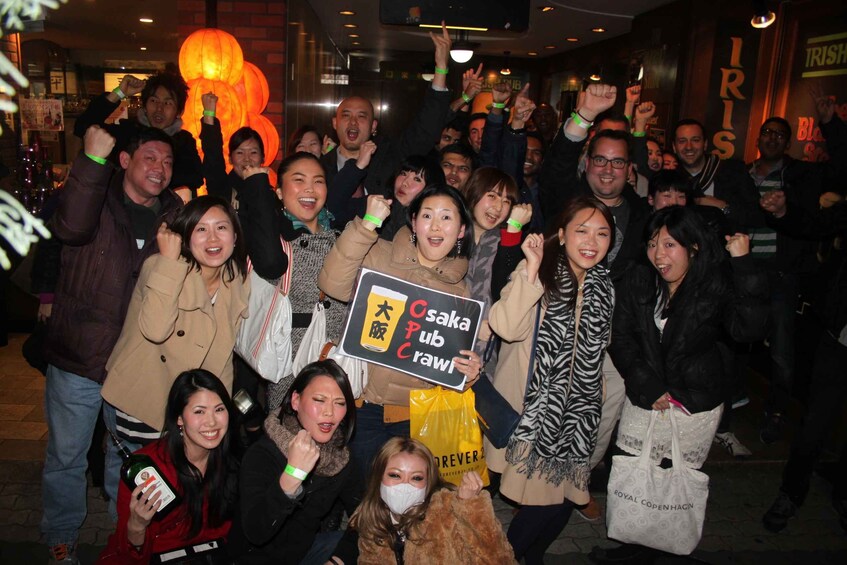 Picture 1 for Activity Osaka: Guided Pub Crawl