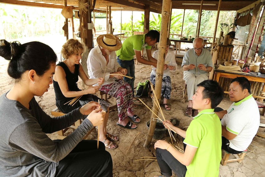 Picture 1 for Activity Luang Prabang: Bamboo Weaving Workshop & Cooking Class