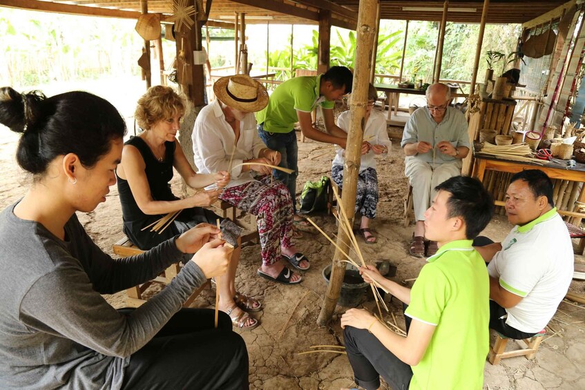 Picture 1 for Activity Luang Prabang: Bamboo Weaving Workshop & Cooking Class